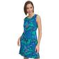 Womens Tommy Hilfiger Sleeveless Floral Leaf Shift Dress - image 1