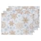 Avanti Snowflakes Holiday Placemats - Set of 4 - image 1