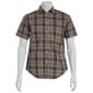 Mens Architect(R) Plaid Weekender Button Down Shirt - Dark Shadow - image 1