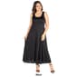 Plus Size 24/7 Comfort Apparel Sleeveless A-Line Tank Maxi Dress - image 3