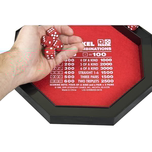 Legendary Games Farkel Rolling Tray Party Game