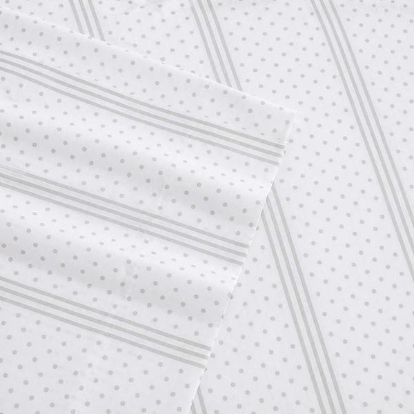 Betsey Johnson Dots & Stripes Microfiber Sheet Set