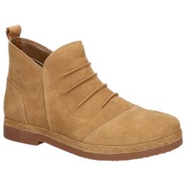 Womens Bella Vita Raquel Ruched Suede Ankle Boots
