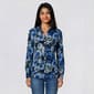 Juniors A. Byer Floral Blouse - image 1