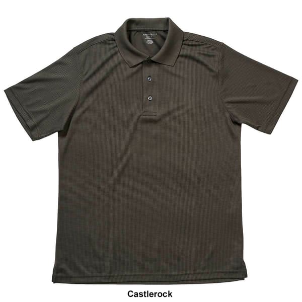 Mens Architect® Grid Polyester Golf Polo