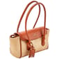 London Fog Harley Mini Straw Satchel - image 3