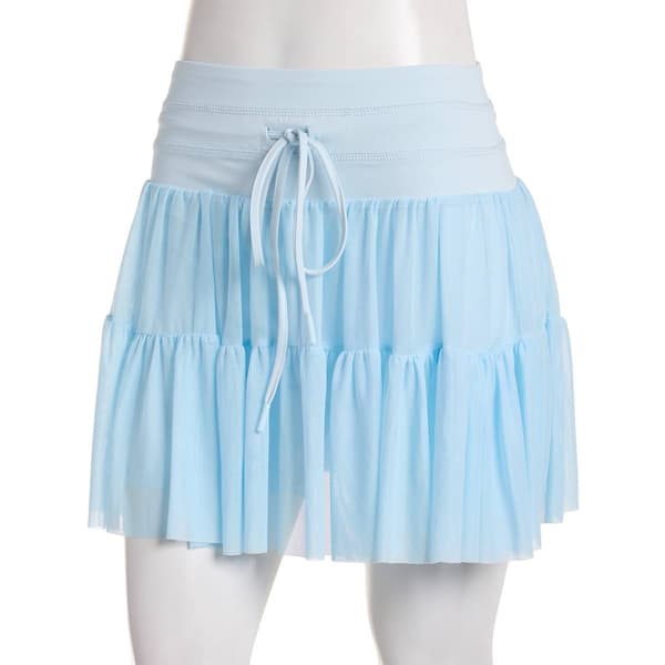 Juniors Jolie & Joy Double Mesh Tier Skort