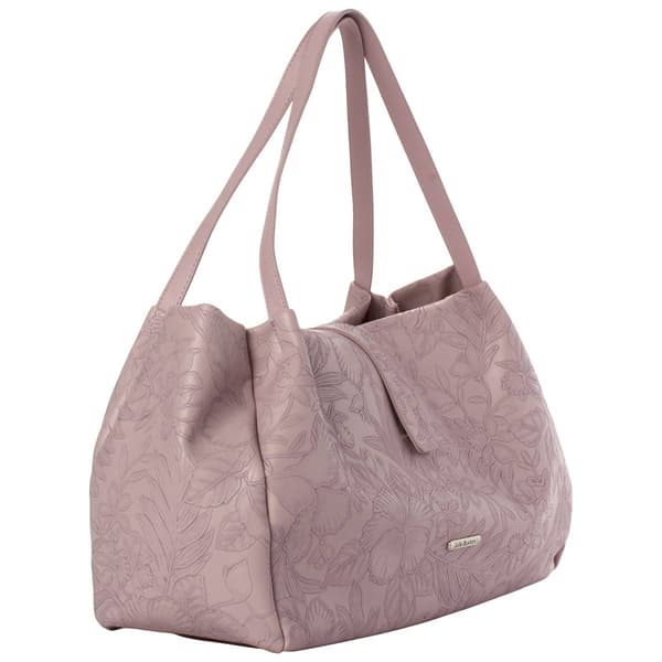Buxton Hudson Floral Tooled Tote