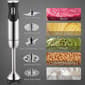 BergHOFF X5 Pro Stainless Steel Handheld Food Processor - image 7