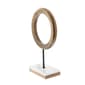 9th & Pike&#174; Brown Mango Wood Circular Sculpture - image 3