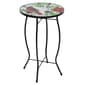 Northlight Seasonal Red Cardinal Glass Patio Side Table - image 4