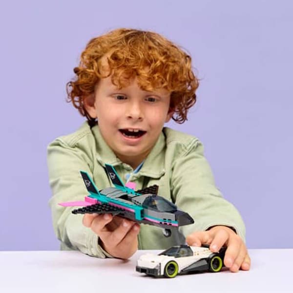 LEGO® City Jet Vs Car Building Kit