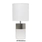 Simple Designs 2-Toned Basics Table Lamp w/Drum Shade - image 10
