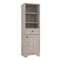 FM FURNITURE Alaskan Light Grey Linen Cabinet - image 1