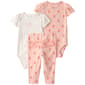Baby Girl (NB-24M) Carter''s(R) One of a Kind Flower Leggings Set - image 1