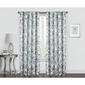 Regal Arabella Floral Print Rod Pocket Curtain Panel - image 1