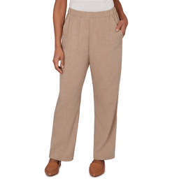 Petite Alfred Dunner Grand Bazaar Pull On Pants - Short Length