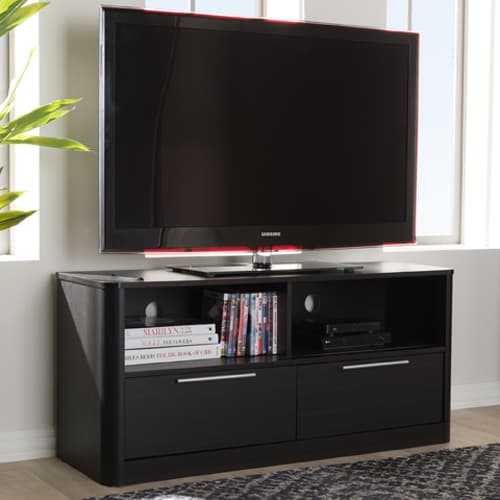 Baxton Studio Carlingford 2 Drawer TV Stand - image 