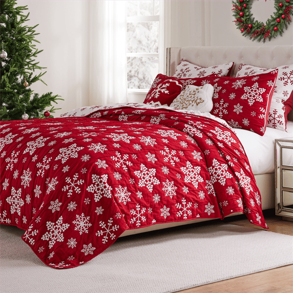 Greenland Home Fashions™ Novelty Holiday Matelassé Coverlet Set