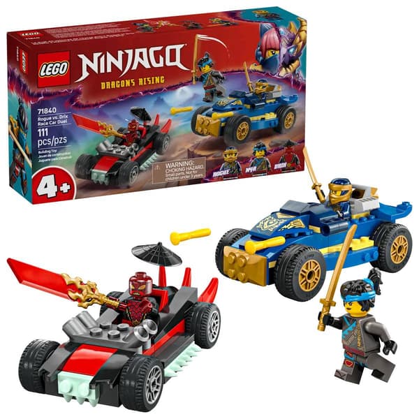 LEGO(R) NINJAGO(R) Rogue vs. Drix Race Car Duel - image 