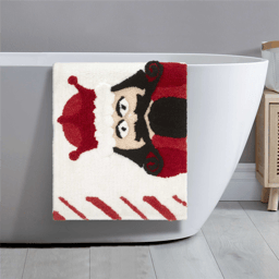 Avanti Peppermint Nutcracker Bath Rug
