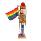 Kurt S. Adler 12in. Wooden Rainbow Pride Nutcracker - image 5