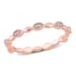 Diamond Classics&#40;tm&#41; 1/10ctw. Diamond 10kt. Rose Gold Ring - image 1