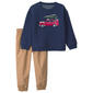 Baby Boy (12-24M) Carter''s(R) 2pc. Christmas Car Fleece Pants Set - image 1