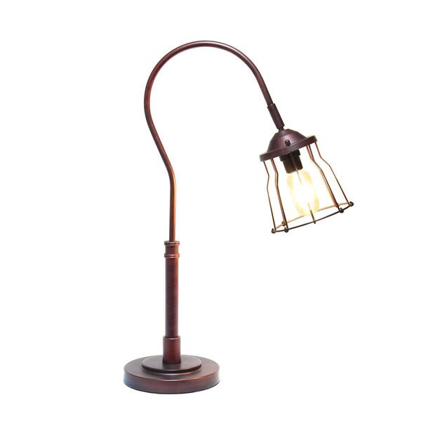 Lalia Home Studio Loft Rustic Caged Shade Table Lamp - image 