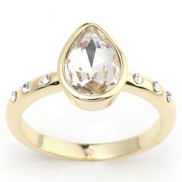 Ashley Cooper(tm) Bezel Set Pear Stone Ring