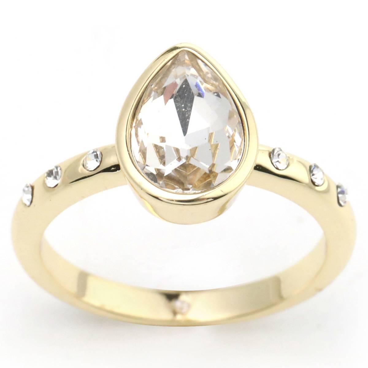 Ashley Cooper(tm) Bezel Set Pear Stone Ring