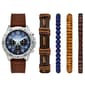 Mens Folio Purple Sunray Dial Watch & Bracelet Set - FMDFL6088 - image 1