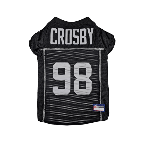 NFLPA Las Vegas Raiders Maxx Crosby Pet Jersey