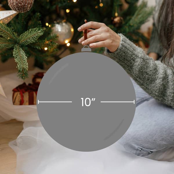 Northlight Seasonal Shiny 10in. Commercial Shatterproof Ornament