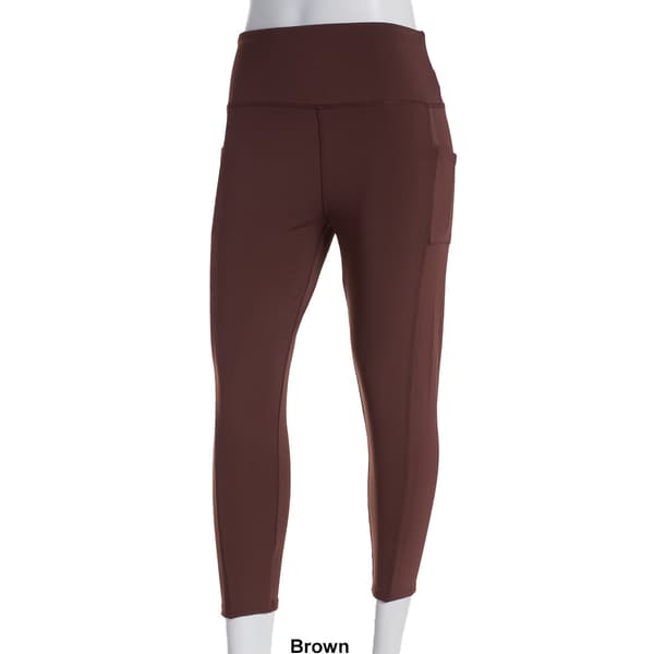 Womens Starting Point Solid Performance Capris w/Pockets