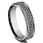 Mens Endless Affection&#8482; 6mm Tungsten Celtic Knot Band Ring - image 2