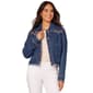 Womens Democracy Oversized Pocket Fray Hemline Jacket - image 1