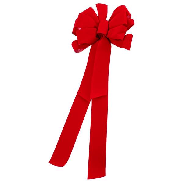 Festive Designer Berry Bow with 10 Loops and 24in. Tails-11x29.5 - image 