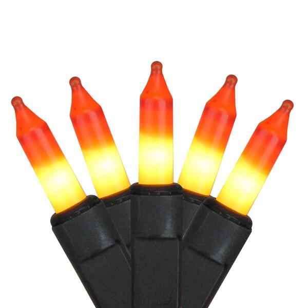 Northlight Seasonal 50-Count Candy Corn Mini Light Set - image 
