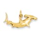 Gold Classics(tm) 14kt. Hammerhead Shark Charm - image 1