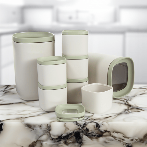 BergHOFF Balance 8pc. Stackable Food Container Set