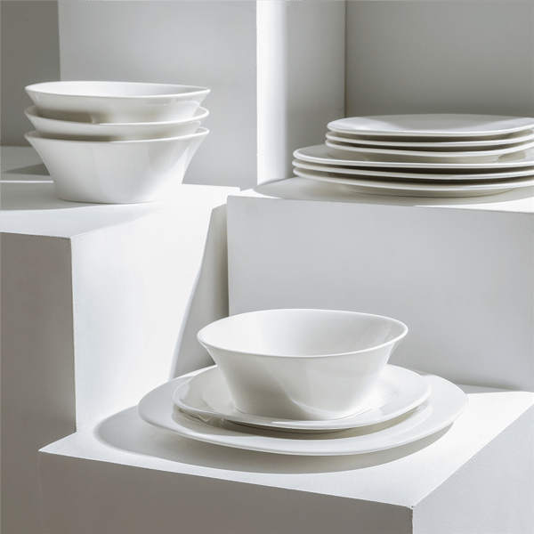 Stone Lain Quadro 12pc. Dinnerware Porcelain Set