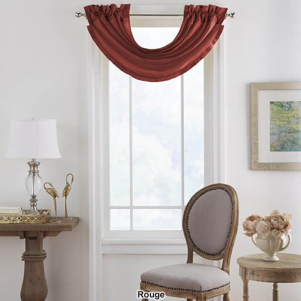 Elrene Versailles Solid Window Valance - 52x36