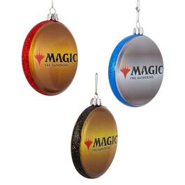 Kurt S. Adler Magic the Gathering&#174; Discs Ornaments - Set of 3