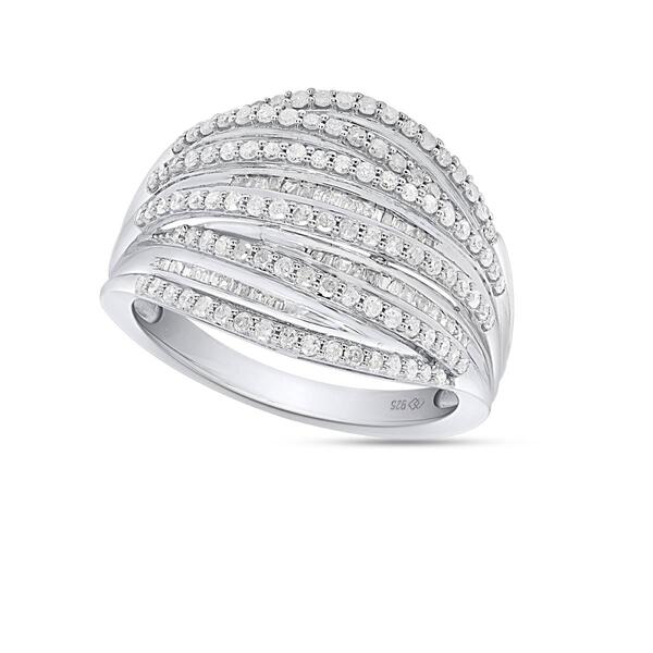 Endless Affection&#40;tm&#41; 1ctw. Round & Baguette Diamond Ring - image 