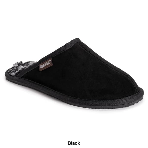 Mens MUK LUKS® Berber Suede Scuff Slippers