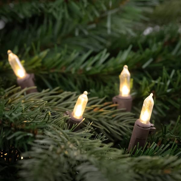 Brite Star 300ct. Clear Mini Christmas Lights -  70ft. Wire