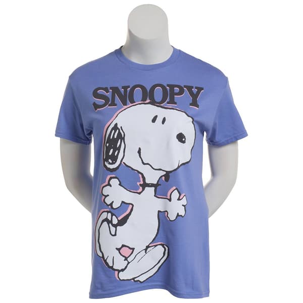 Juniors Hybrid Promotions Peanuts(tm) Snoopy Boyfriend Graphic Tee