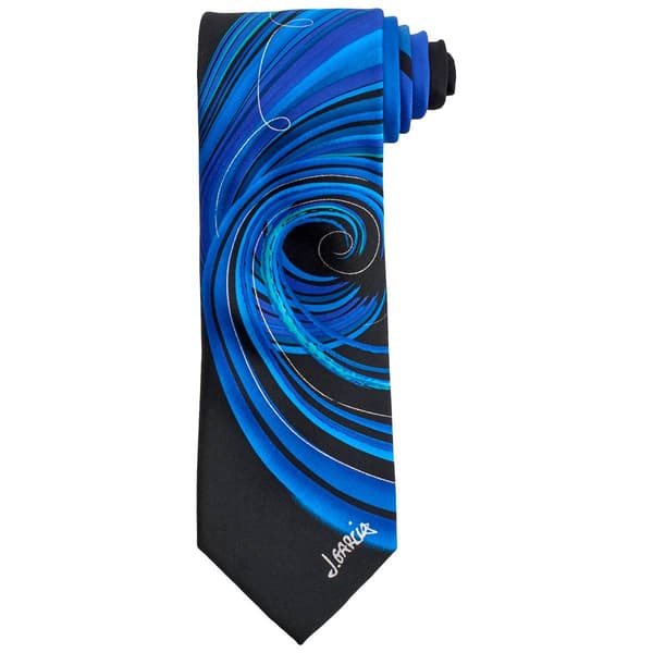Mens Jerry Garcia Emerging Elephant Tie - image 