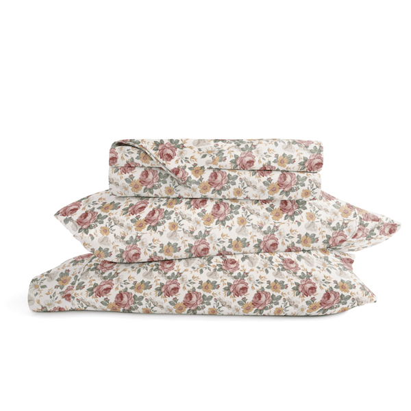 Soft Essentials 4pc. Ultra Soft Blooming Floral Sheet Set